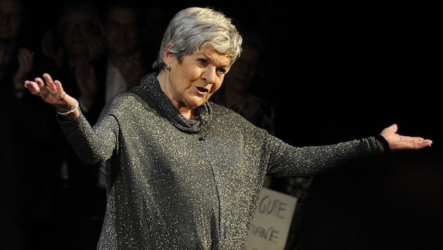 Burgtheater-Schauspielerin Elisabeth Orth bei einem Auftritt im Jahr 2016