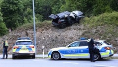 Bei einer Autobahnauffahrt in Bayern nahm die Verfolgungsjagd ein Ende. (Bild: Pressefoto Scharinger/Daniel Scharinger)