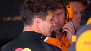 Lando Norris muss sich nach dem Qualifying in Imola Kritik gefallen lassen.