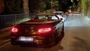 Der Mercedes wurde gefunden, der mutmaßliche Lenker einkassiert.
