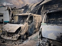 Der Kreml nahm wieder zivile Einrichtungen ins Visier. (Bild: AFP/HANDOUT)