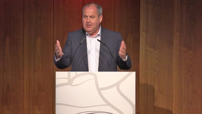 Josef Pröll bei seiner Antrittsrede