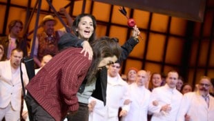 Szenenbild aus der Inszenierung am Linzer Musiktheater (Bild: Herwig Prammer)