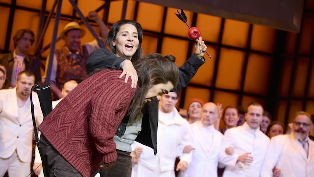 Szenenbild aus der Inszenierung am Linzer Musiktheater