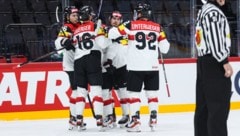 Österreich jubelte über den Zittersieg gegen Slowenien. (Bild: GEPA)
