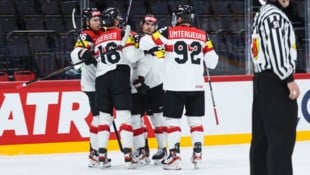 Österreich jubelte über den Zittersieg gegen Slowenien. (Bild: GEPA)