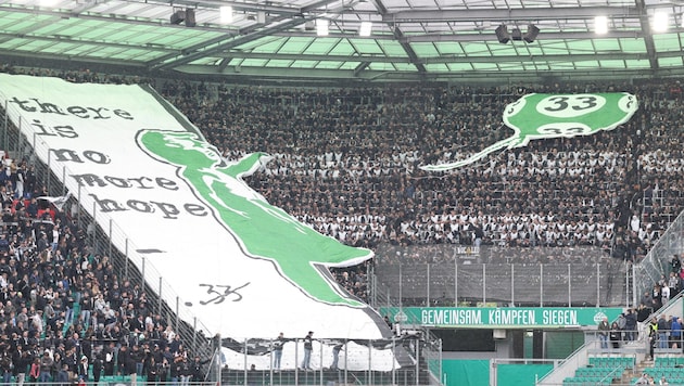 Die „Mission 33“ bleibt für Rapid auch heuer unerfüllt – sehr zur Schadenfreude der Sturm-Fans.