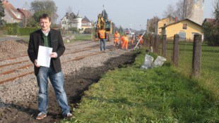 Armin Klein kämpft weiter für die Modernisierung der Radkersburger Bahn. 