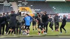 Zuvor hatte Wels am Rasen noch den Regionalliga-Mitte-Meistertitel und Zweitliga-Aufstieg ...