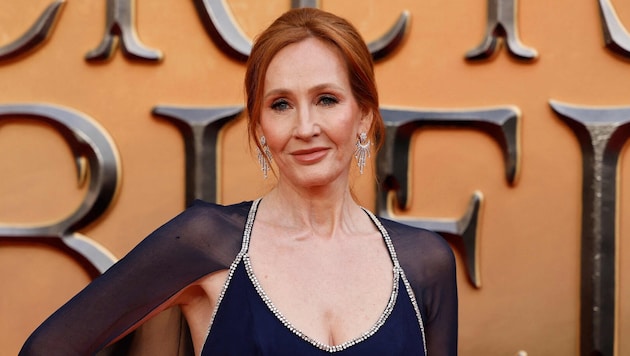 Die britische Schriftstellerin Joanne K. Rowling