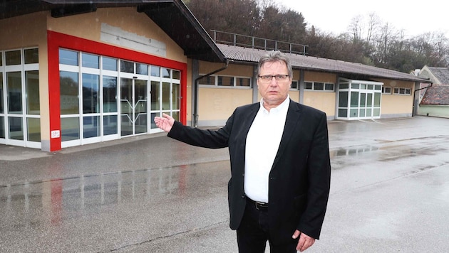 Bürgermeister Alexander Knaak möchte an dieser Stelle weiterhin einen Pflegestützpunkt errichten.