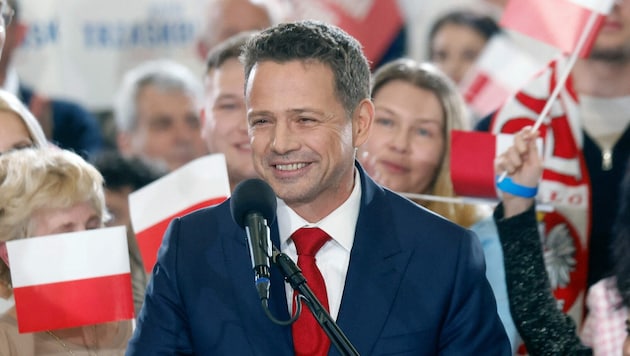 Polens Präsidentschaftskandidat Rafal Trzaskowski 