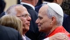 Papst Leo XIV. mit seinem Bruder Louis Prevost