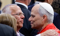 Papst Leo XIV. mit seinem Bruder Louis Prevost