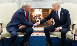 Trump in ungewohnter Rolle: Er fand nun versöhnliche Worte für seinen erbitterten Rivalen Biden.
