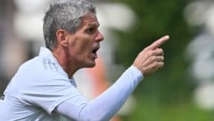 WAC-Trainer Didi Kühbauer war nach der Niederlage gegen die Austria enttäuscht.