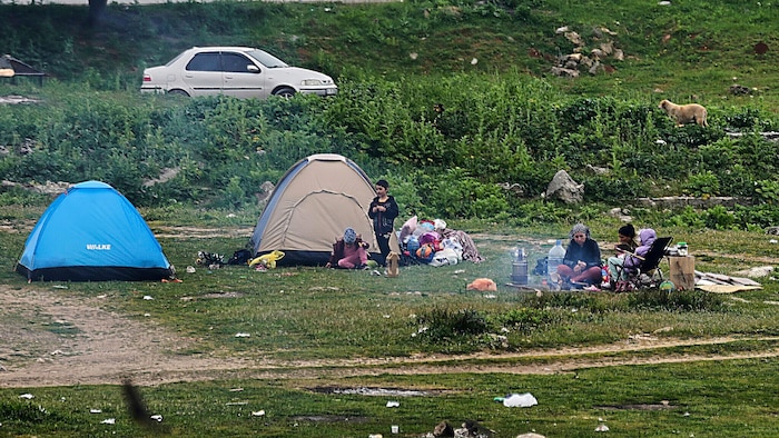Tagelang trauten sich die betroffenen Bewohner in Istanbul nicht in ihre Häuser zurück.