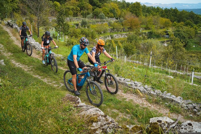 Eine der beliebtesten Outdoor-Aktivitäten an der Opatija Riviera – Mountainbiking