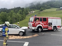Die Freiwillige Feuerwehr Scheffau übernahm die Aufräumarbeiten. (Bild: FF Scheffau am Tennengebirge)