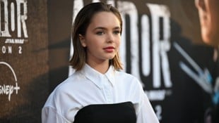 Ryan Kiera Armstrong bei der „Andor“-Premiere (Bild: APA/AFP/Robyn Beck)
