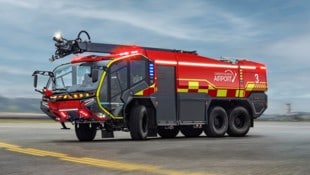 Seit einigen Monaten verfügt auch der Christchurch International Airport in Neuseeland über ein elektrifiziertes Feuerwehrlöschfahrzeug aus Leonding. (Bild: Rosenbauer International)