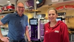Gemeinsames Miteinander: Chef Andreas Weber und Pipeline-Restaurantleiterin Birgit Gawrys.