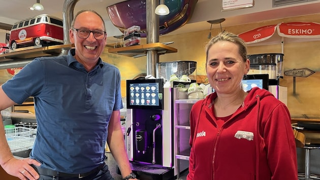 Gemeinsames Miteinander: Chef Andreas Weber und Pipeline-Restaurantleiterin Birgit Gawrys.
