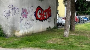 In der St. Pöltner Josefstraße haben unbekannte Sprayer ihr Unwesen getrieben und damit die ...