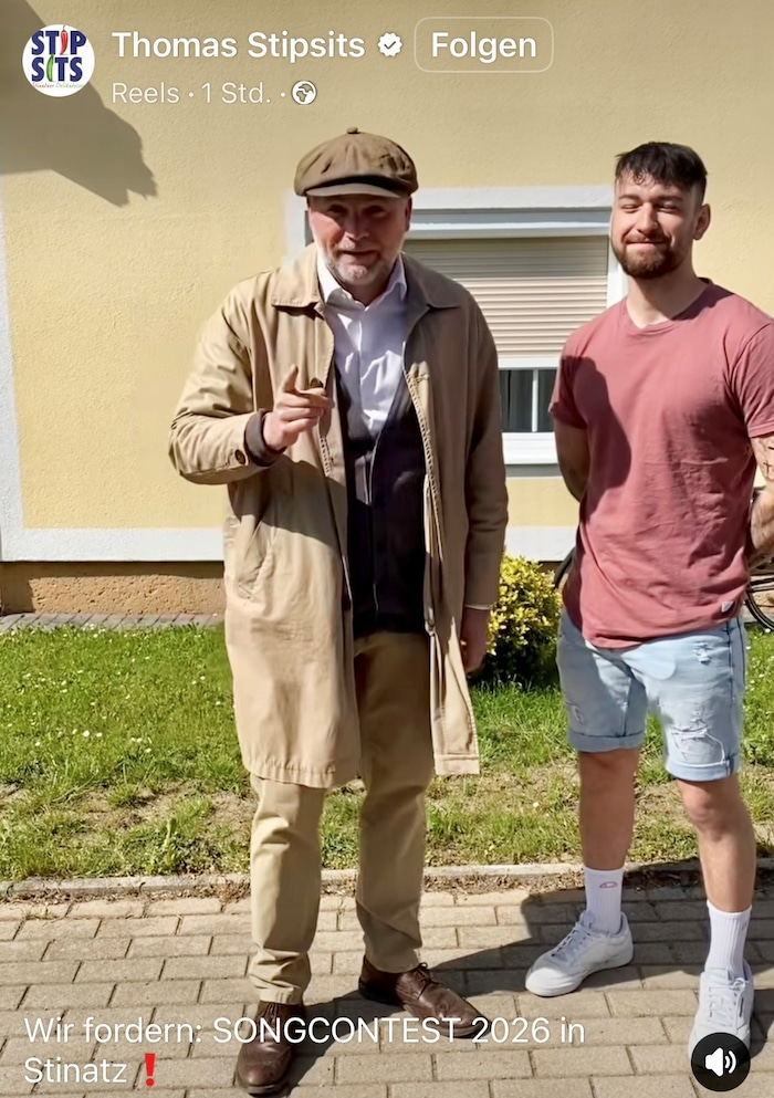 Kulinarisch gilt der Stinatzerhof als die erste Adresse für ESC-Fans. So sieht es Kabarettist, Schauspieler und Krimi-Autor Thomas Stipsits.