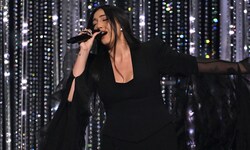 Die Israelin Yuval Raphael beim Eurovision Song Contest