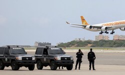 Ein Abschiebeflug aus den USA