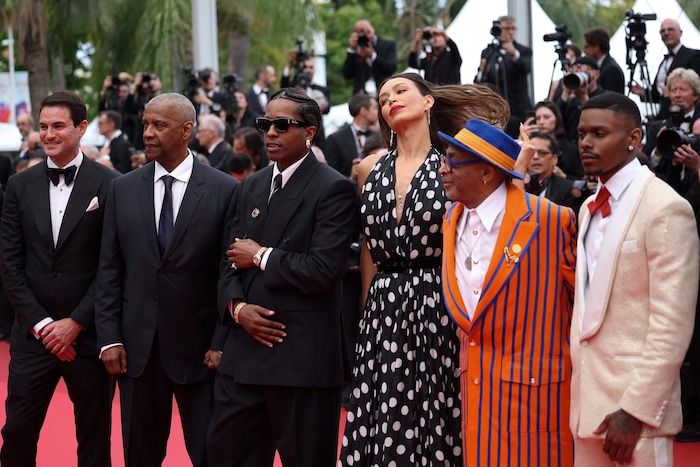 Star-Aufgebot in Cannes: Denzel Washington, Asap Rocky und Spike Lee versammelten sich zur ...