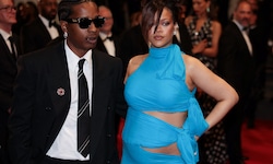 Rihanna verzückt in Cannes: Babybauch im Designer-Cutout-Kleid!