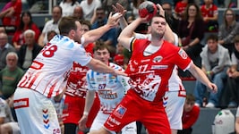 Die Fivers um Brenneis und Nigg sind nach dem Start-38:40 heiß auf den Serienausgleich. (Bild: GEPA)
