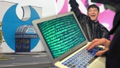 Die Webseiten der Messe und der Trampolinhalle Star Jump wurden gehackt. (Bild: Krone KREATIV/AP/Martin Meissner Helmut Fohringer/APA/picturedesk.com Carina Fenz)