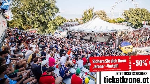3x3 VIENNA findet heuer direkt im Stadtzentrum am Heumarkt statt.