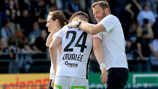 Sturm-Trainer Jürgen Säumel und sein Team haben im Titel-Poker die besten Karten.