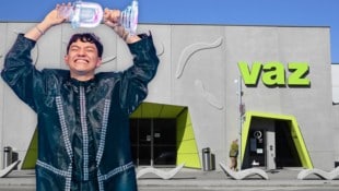 JJ holte den Song Contest nach Österreich. Das VAZ in St. Pölten wäre als Austragungsort bereit. (Bild: Krone KREATIV/nearchos/SplahNews.com Patrick Huber)