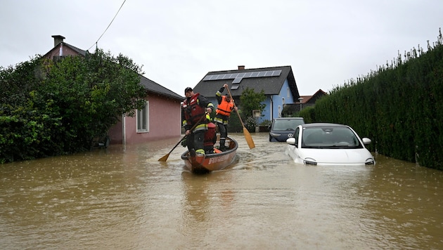 Vergangenes Jahr kam es in Niederösterreich zu heftigen Überschwemmungen.