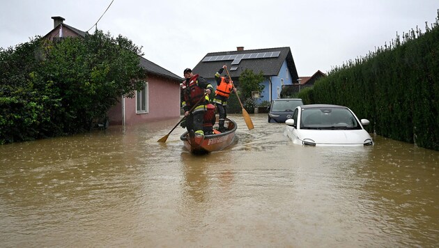 Vergangenes Jahr kam es in Niederösterreich zu heftigen Überschwemmungen.