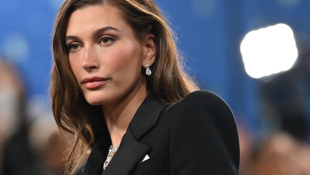 Hailey Bieber Anfang Mai bei der Met Gala in New York