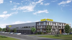 So soll das Werk aussehen, in dem man zum Marktführer werden will.