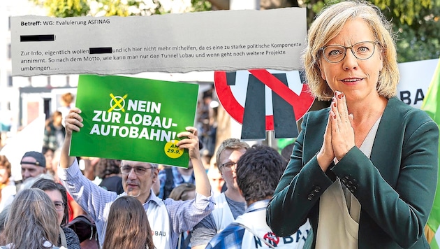 Als Verkehrsministerin drehte Gewessler den Lobautunnel ab – als Grünen-Chefin macht sie weiter ...