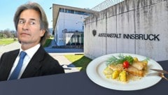Die „Krone“ weiß, was Karl-Heinz Grasser in seiner Zelle serviert wird. 