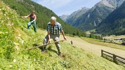 Rund um die Heuernte brauchen die Bauern viele helfende Hände. Da sind Freiwillige willkommen. 