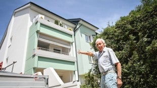 Johann Friedhuber wurde zum Opfer von Einbrechern, die ein Baugerüst nutzten. (Bild: Wenzel Markus)