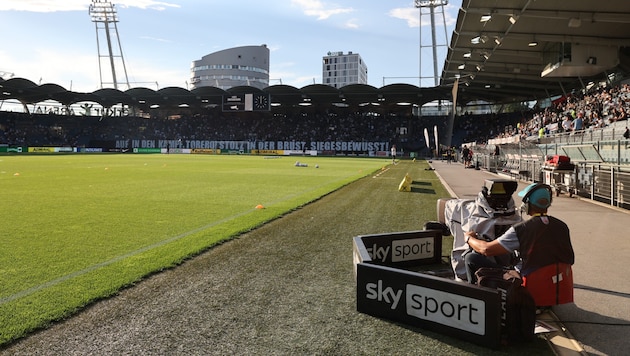 Die Partie Sturm gegen WAC darf nicht via Public Viewing gezeigt werden.