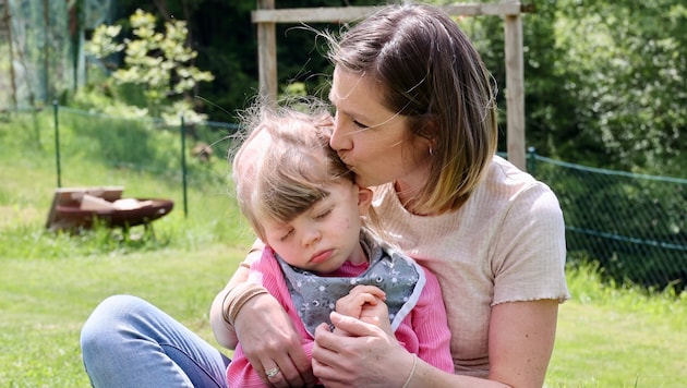 Eine starke Mama und ein starkes Kind