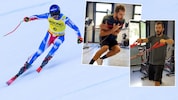 Cyprien Sarrazin schuftet und schuftet für ein Ski-Comeback. (Bild: Krone KREATIV/GEPA, instagram.com/cyprien_sarrazin)