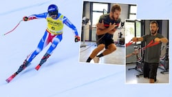 Cyprien Sarrazin schuftet und schuftet für ein Ski-Comeback.